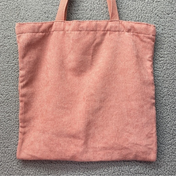 Old Navy Pink Corduroy Medium Size Tote Bag - Picture 3 of 10